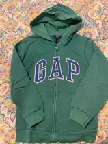 Comprar Campera Gap Niño Verde T. M 8-9 Años Made In Camboia Usada