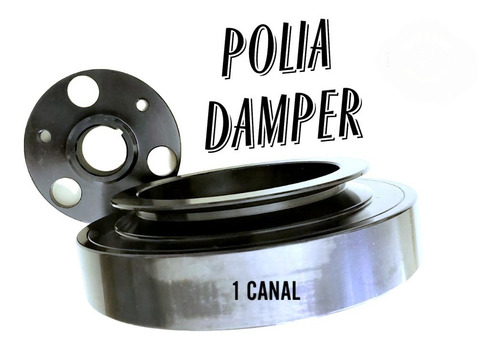 Polia Dumper 1 Canal Racing Opala Caravan + Cubo Completo