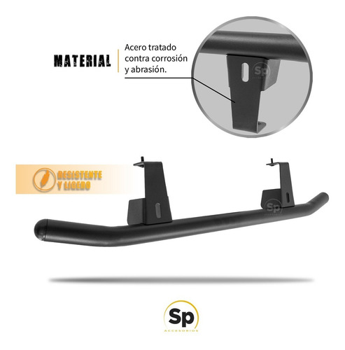 Imagen 4 de 8 de Burrera Soporte Faros Dually Parrilla Suzuki Jimny 2021 Brac