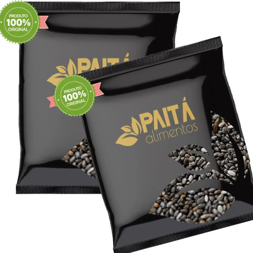 1kg Semente De Chia Premium - Paitá Alimentos