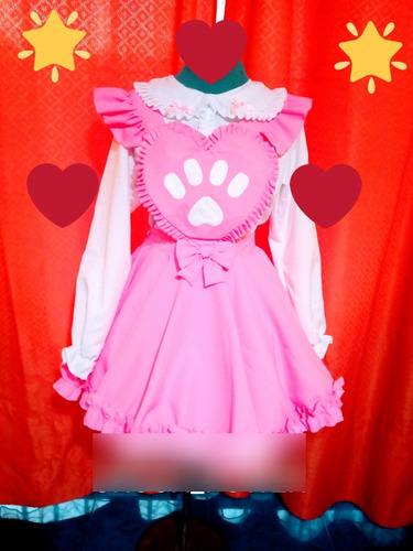 Vestido Maid Lolita Cosplay 