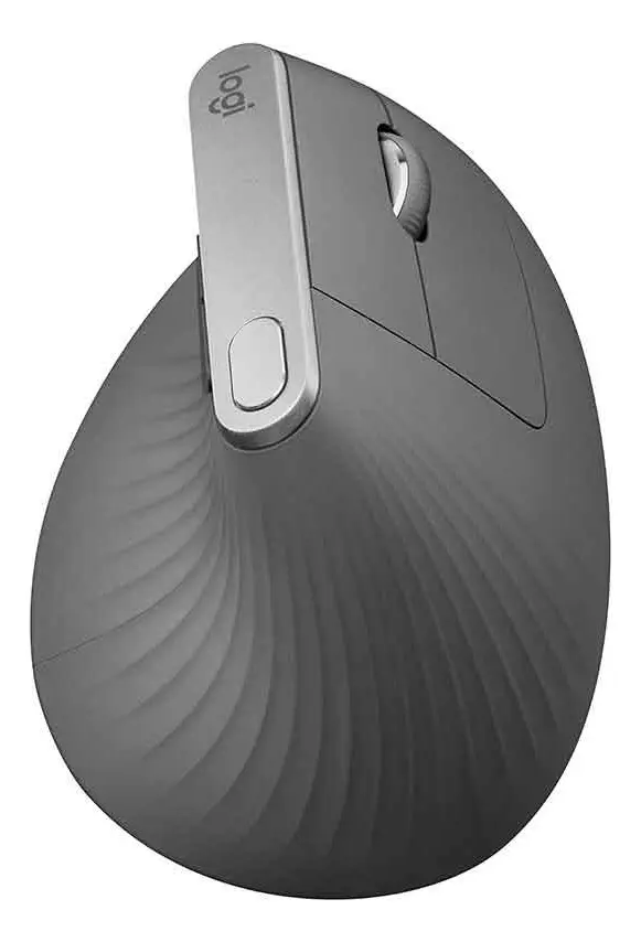 Mouse Sem Fio Logitech MX Vertical Com Design Ergonômico Grafite