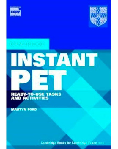 Instant Pet: Ready-to-use Tasks And Activities Martyn Ford
