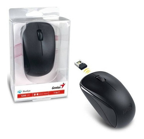 Mouse Inalambrico Genius Nx-7000 Wireless Negro 1200dpi 
