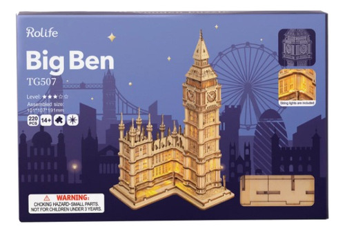 Big Ben (led) - Puzzle 3d