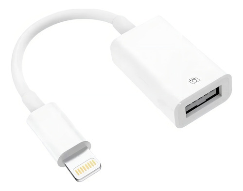 Cabo Adaptador Otg Usb P/ Lightning Compatível Com iPhone