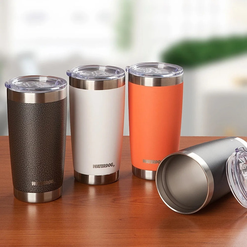 Vaso térmico Waterdog Borda color gris 500mL