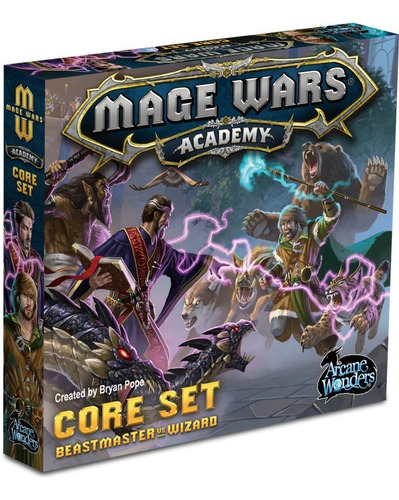 Juego De Mesa Mago Wars Academia/guerra