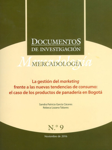 Documentos De Investigación No9 Mercadología