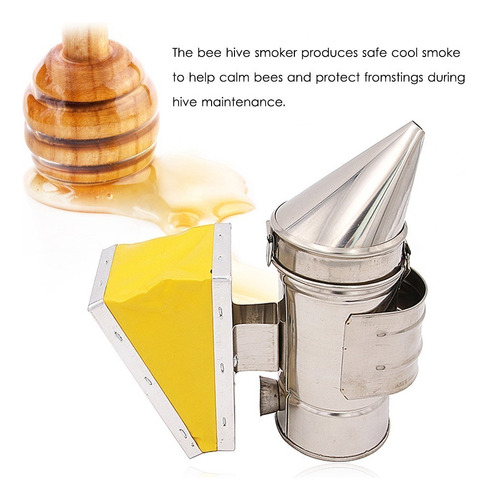 Ahumador Apicultor Fumador De Colmena De Abejas De Acero