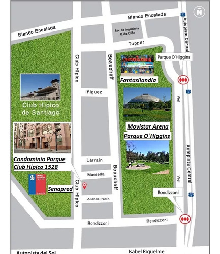 Dpto Club Hipico 2d, Sin Comision Corretaje Metro Rondizzoni