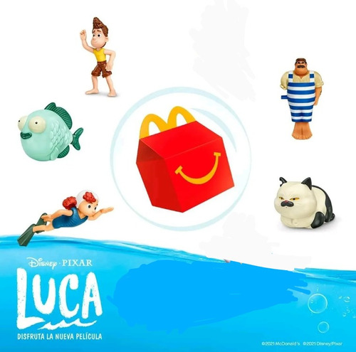 Luca Juguete Cajita Feliz Febrero 2021 Mcdonalds Cajita Feliz