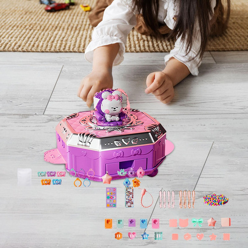 Wwa Kit De Artesanía De Juguetes De Niña Juego De Joyas