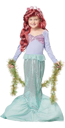 Kid S Little Mermaid Costume Size X Small 4 6