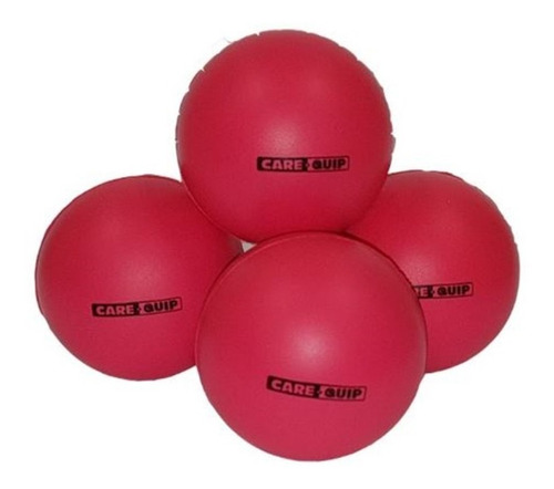 Pelota Rehabilitación Firmeza Media 6 Cm Roja X 8 Unidades