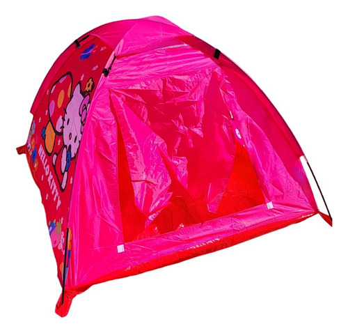 Carpa Camping Pegable Juguete Niño Niña 120x120x80 Diversion