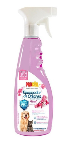 Imagem 1 de 1 de Eliminador De Odores Floral 500 Ml