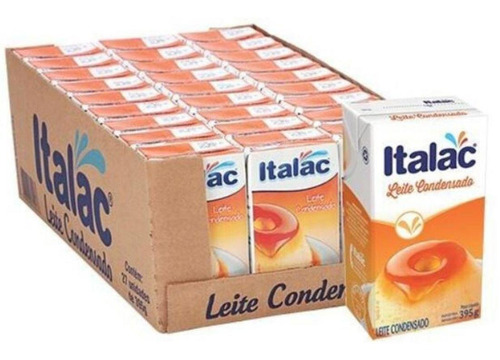 Caixa Leite Condensado Italac 395g 27 Unidades