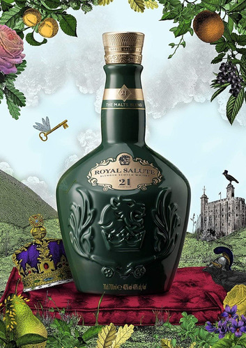Whisky Royal Salute 21 Anos 700ml Original Nfe Envio Full
