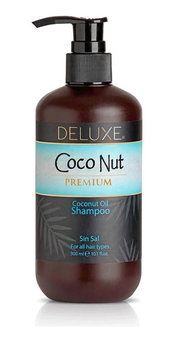 Shampoo Coco Nut Premium Deluxe 300 Ml