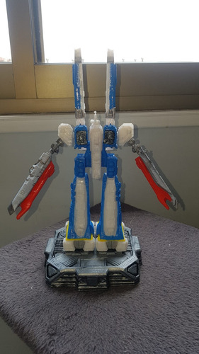 Sdf-1 Robotech Macross Modo Batalla, Pintada A Mano En 3d