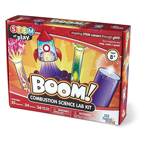 Eta Boom Hand2mind! Kit De La Ciencia De Combustión Con 25 E