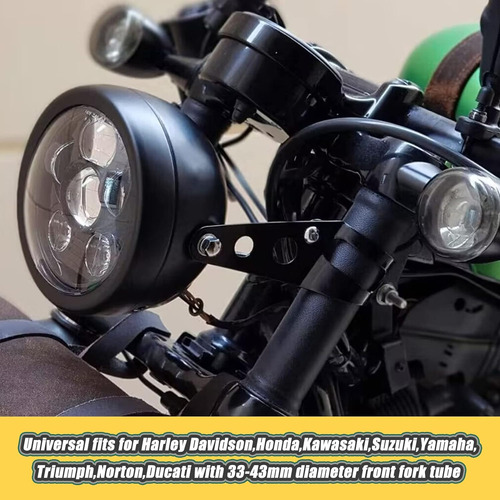 Soporte Para Faros Delanteros De Motocicletaabrazadera De Mo