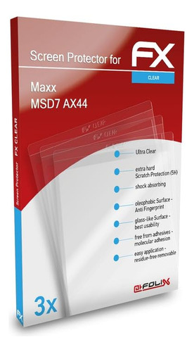 Pelicula Protectora Para Maxx Msd7 Ax44 Protector Pantalla