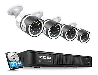 Zosi H.265+ 1080p 16 Channel Security Camera System, Kyrno