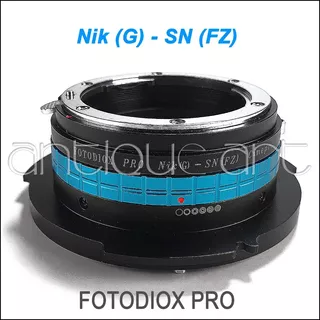 A64 Adaptador Fotodiox Pro Nikon G - Sony Fz Pmw F3 F5 F55