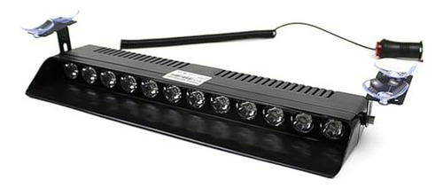 Luz Led Coche 12led Frontal Y Trasera Aviso Intermitente (ro