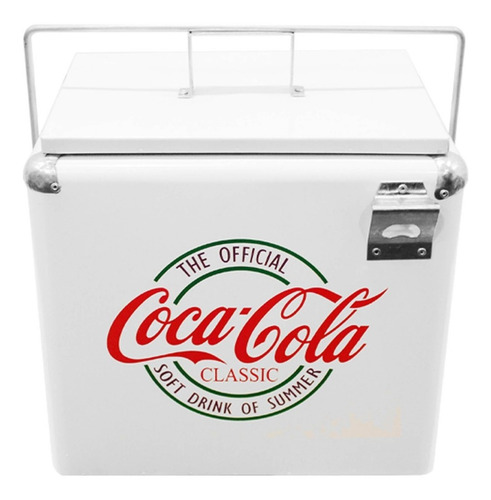 Imagen 5 de 7 de Hielera Metálica Coca-cola Dace Hccoke2002b
