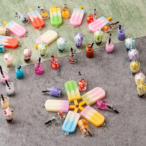 107 Pzs Diy Hacer Pendientes Pulseras Collares Ilaveros Kit