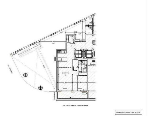 Avenida Cordoba Al 2900 Y Anchorena 322 M2