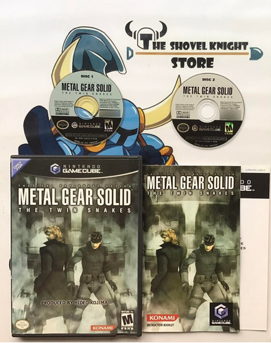 Metal Gear  Solid Twin Snakes Para Gamecube