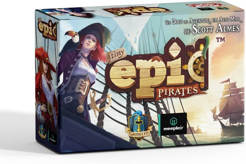 Tiny Epic Piratesjogo De Tabuleiro Meeplebr