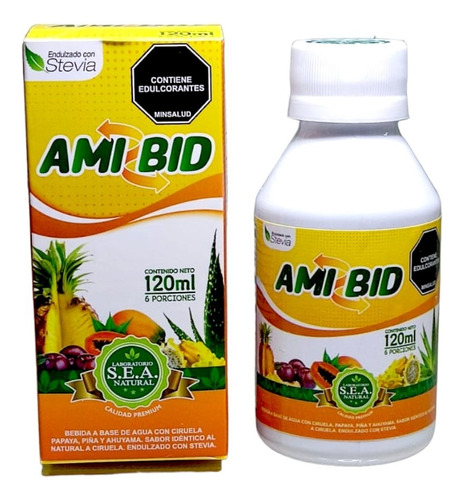 Ami Bid Purga Natural 120ml - mL a $108