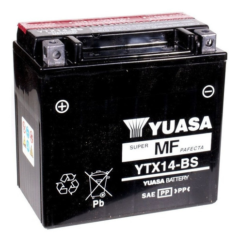 Batería Moto Yuasa Ytx14-bs Bmw R1250gs 19/20 Emporio 