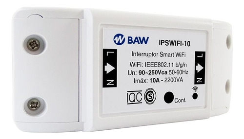 Pack X 4un Interruptor Inteligente Wifi Smart Life Baw Luces