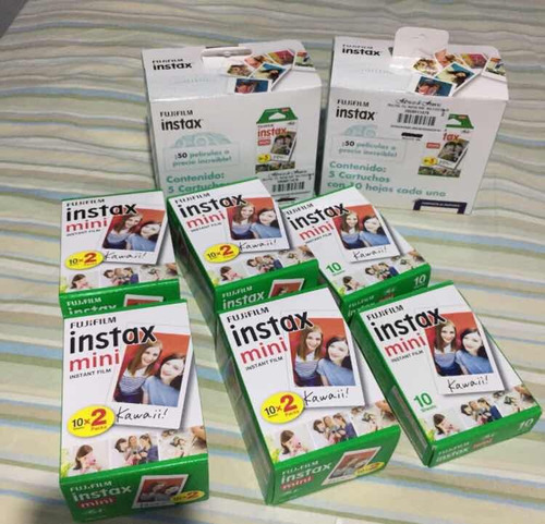 Imagen 2 de 2 de Papel Fuji Film Instax Mini Rollo Película Con 40 Fotos!!