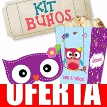 Comprar Kit Imprimible Buhos - Fiesta Cumpleaños - Candy Bar