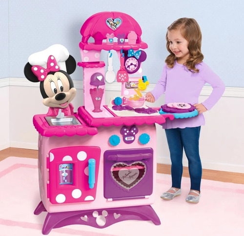 Imagen 1 de 1 de Cocina De Minnie Con Accesorios Sonidos Y Luces