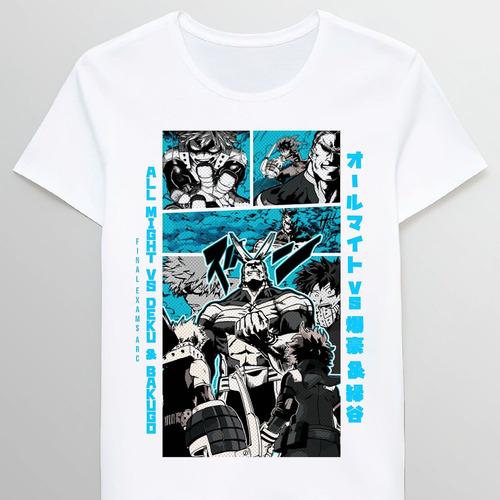 Remera All Might Vs Midoriya Bakugo My Hero Academi 60587141