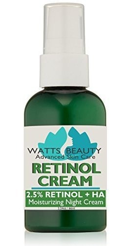 Watts Beauty 2.5% Retinol Cream - Anti Envejecimiento Retino