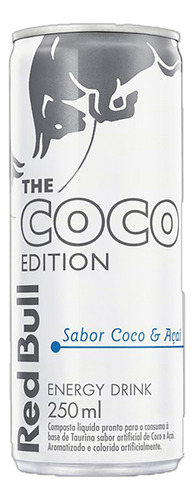 Energético Coco e Açaí Red Bull Lata 250ml The Coco Edition