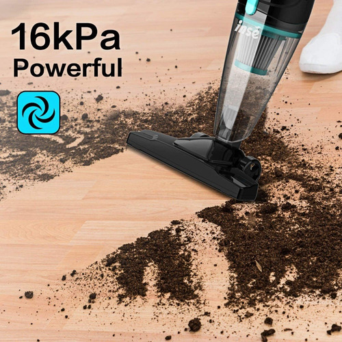 Imagen 5 de 5 de Potente Aspiradora Vertical Y De Mano Con Diseño Compacto