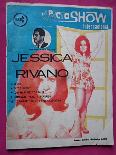 Revista Panamena Año 1962 Susana Gimenez