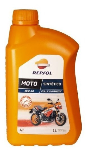 Aceite Repsol Moto Sport 4t 10w40 1l 100% Sintético 