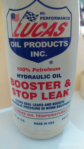 Lucas Aceite Hid. 10019 Booster & Stop Leak 32 On. 946 Ml