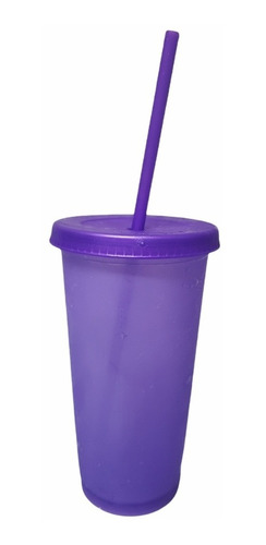 Vaso Mágico 250 Pzas Reusable Tapa Popote 22oz Free Bpa